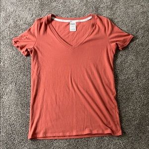 Mauve PINK vneck